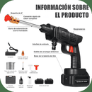 Hidrolavadora Recargable 48V con 2 Baterías - Potencia y Prácticidad para una Limpieza Profunda y recibe de regalo: Luz solar de pared sin cables, obsequio válido para los primeros 100 clientes