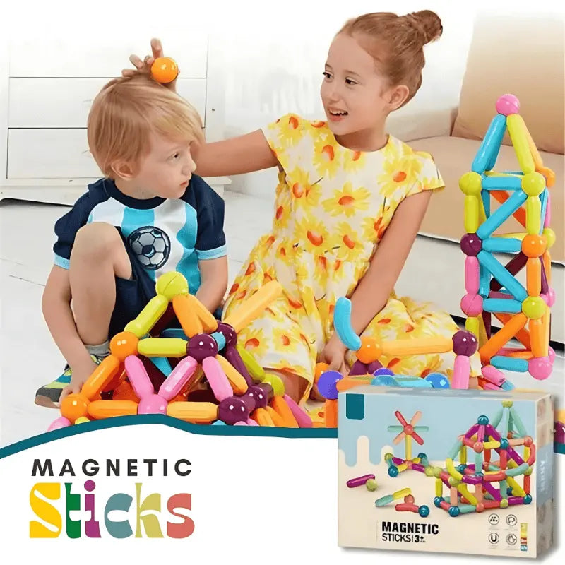 BLOQUETOS MAGNETOY CREATIVOS  42 piezas  con Envío gratis y pago contraentrega 🚚 [⚠️ÚLTIMAS UNIDADES⚠️]