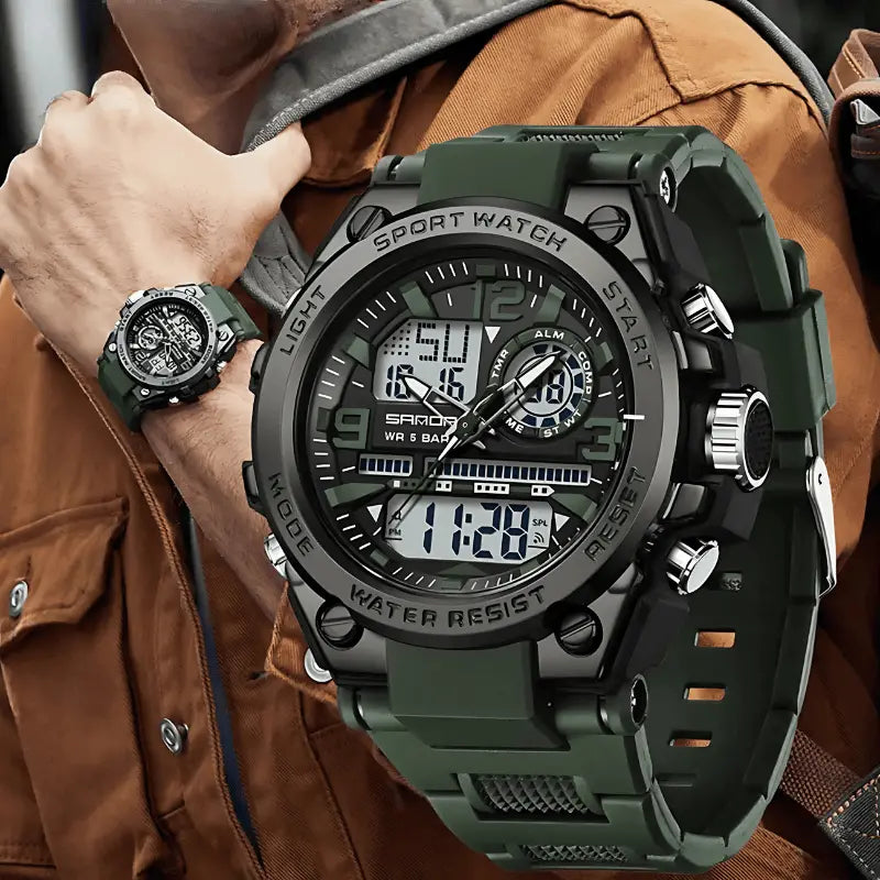 RELOJ TÁCTICO WATCHPRO 2™️ RESISTENTE AL AGUA