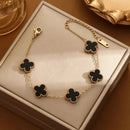 Collar Trébol de la Suerte – ¡Elegancia y Protección en un Solo Accesorio! 🔥 Promoción Relámpago: ¡Llévate el collar y recibe una pulsera de regalo! 💰 Paga solo al recibir, 🚚 Envío gratis a toda Colombia y ⏳ ¡OFERTA VÁLIDA SOLO HASTA HOY!