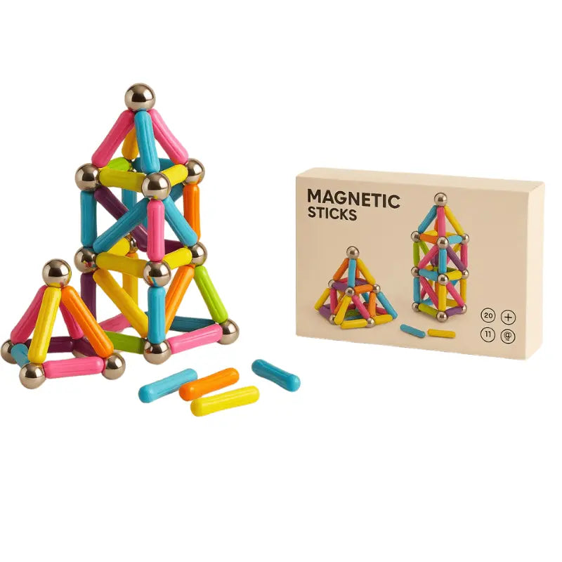 BLOQUETOS MAGNETOY CREATIVOS  42 piezas  con Envío gratis y pago contraentrega 🚚 [⚠️ÚLTIMAS UNIDADES⚠️]