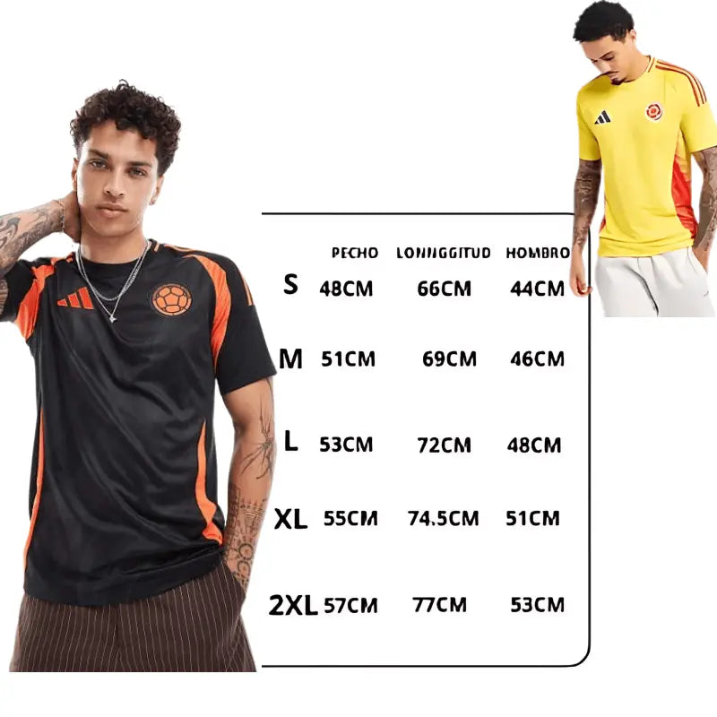 ¡SOLO HOY: CAMISETA COLOMBIA AMARILLA Y NEGRA CON 50% DE DESCUENTO + 25% DE DESCUENTO AL COMPRAR 2! ¡STOCK CASI AGOTADO, ENVÍO GRATIS Y PAGO CONTRA ENTREGA!