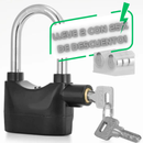 CANDADO ANTIRROBO CON ALARMA